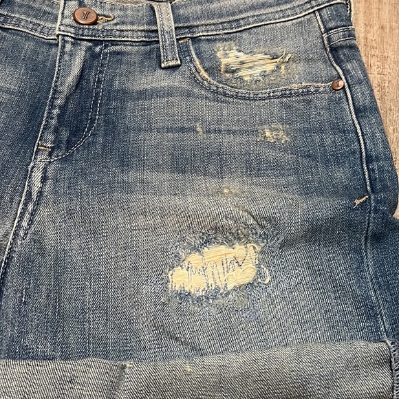 Anthropologie Pilcro and The Letterpress Hyphen Denim Shorts - Picture 4 of 10